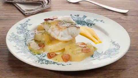 Merluza con alioli El sabor es ciego