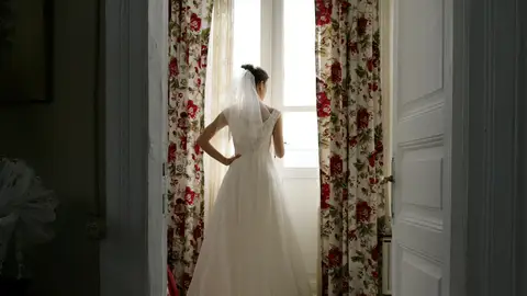 Fatmagül vestida de novia Fatmagül