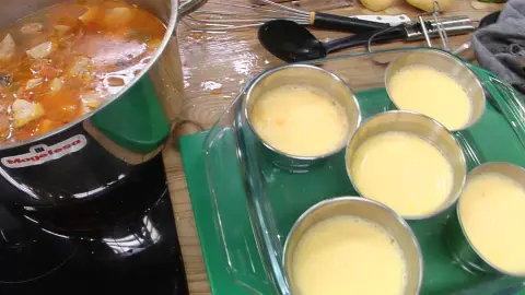 Flan de huevo Flan de huevo