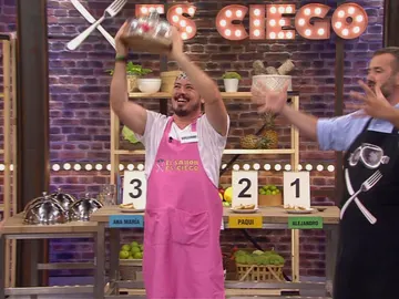 Guillermo gana en El sabor es ciego Guillermo gana en El sabor es ciego