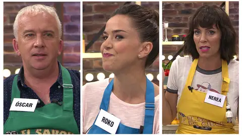 Nerea Garmendia, Roko y Óscar Terol arremeten contra Leo Harlem en 'El sabor es ciego VIP' Nerea Garmendia, Roko y Óscar Terol arremeten contra Leo Harlem en 'El sabor es ciego VIP'