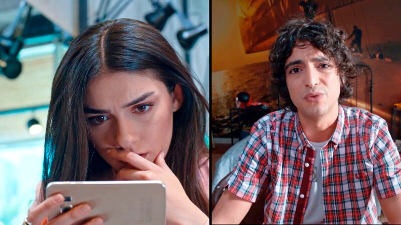 Eylül ve el vídeo en el que Mert suplica su perdón