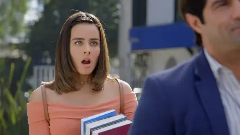 Fabiola, sorprendida Enamorándome de Ramón