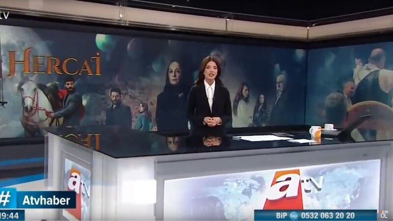 Los informativos turcos se hacen eco del estreno en Nova de 'Hercai'