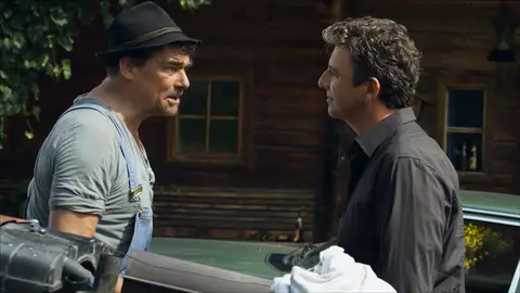 Arthur y Martin Doctor en los Alpes
