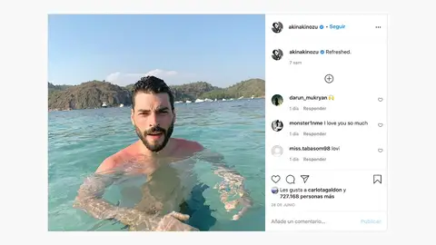 Vacaciones Akin Akinozu Hercai