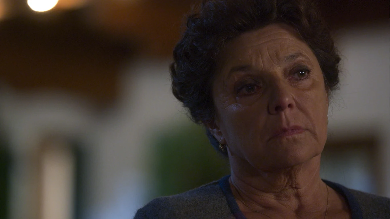 La madre de Hans Doctor en los Alpes