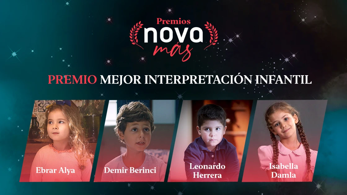 Mejor interpretación infantil Premios Nova Más