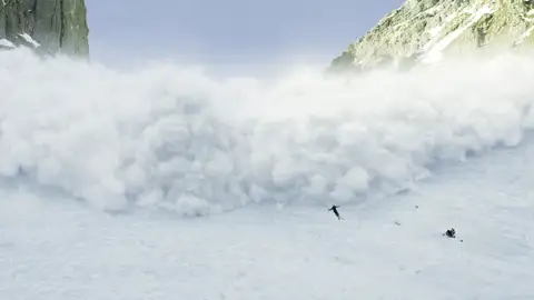Avalancha Doctor en los Alpes