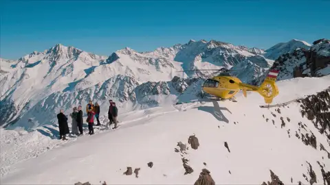 La boda de Verena Rescate en los Alpes