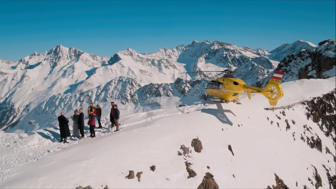 La boda de Verena Rescate en los Alpes