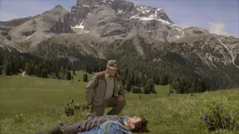 ¿Dónde está el hombre que pilotaba este globo aerostático? ¿Dónde está el hombre que pilotaba este globo aerostático?