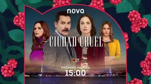 El próximo martes a las 15:00 horas, vuelve a enamorarte con 'Ciudad Cruel' El próximo martes a las 15:00 horas, vuelve a enamorarte con 'Ciudad Cruel'
