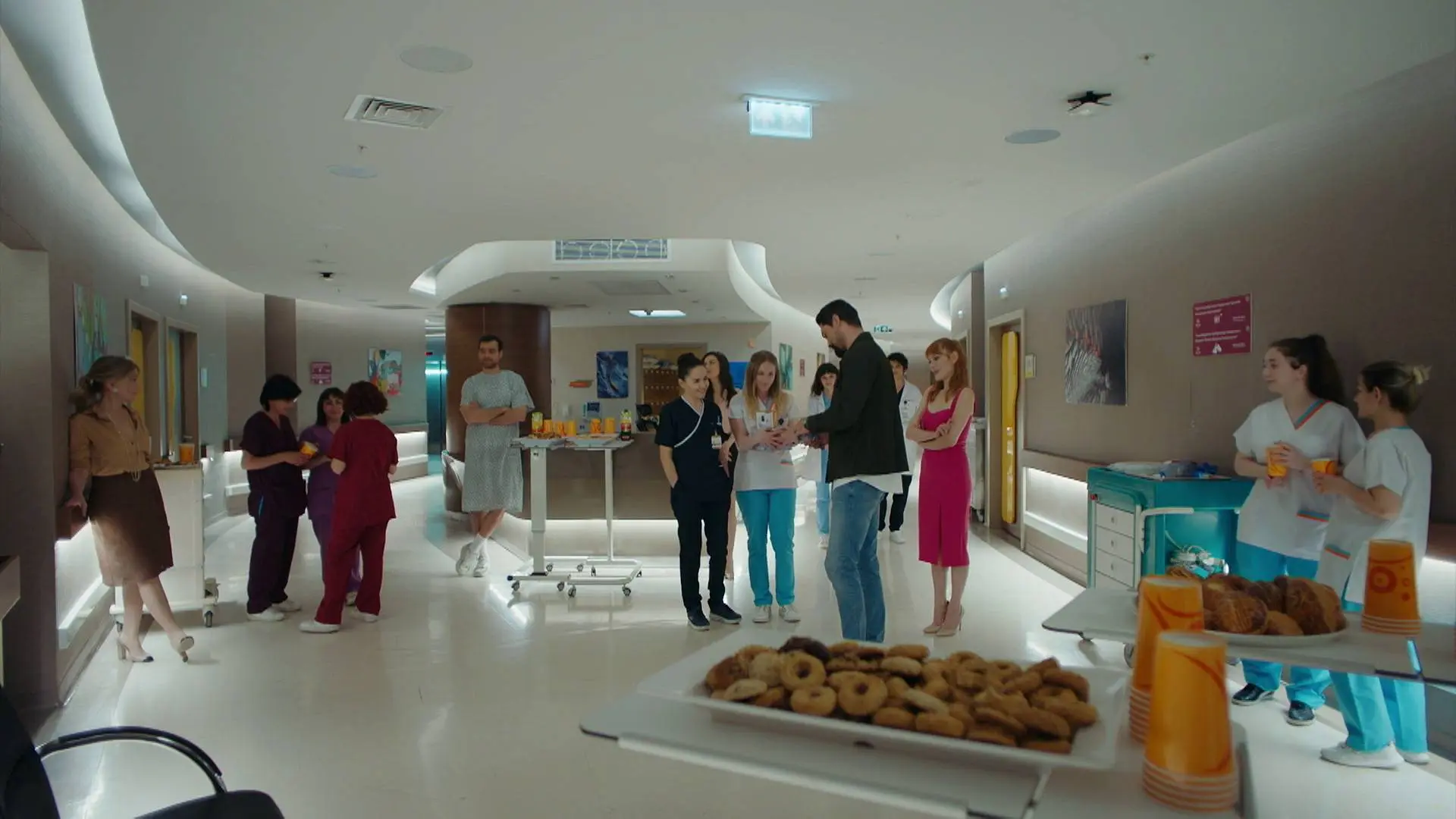 La emotiva despedida de Ferman en el hospital 