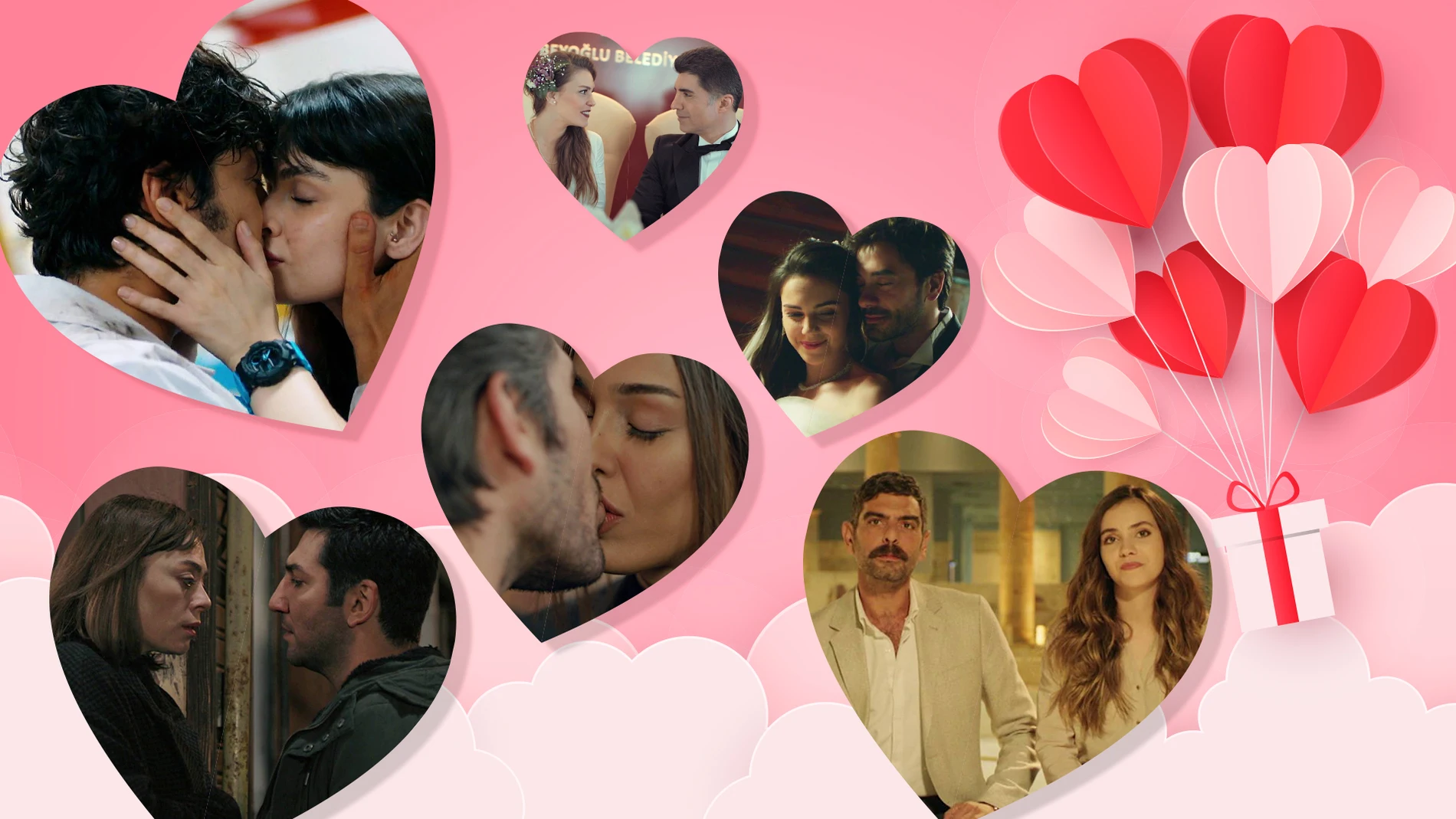Celebramos San Valentín con las historias de amor de algunas de las parejas que más nos han enamorado en las series de Nova