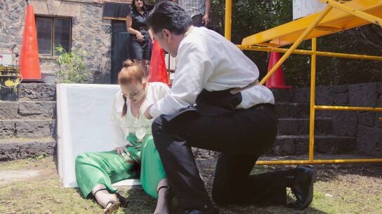Melisa sufre un accidente aparatoso