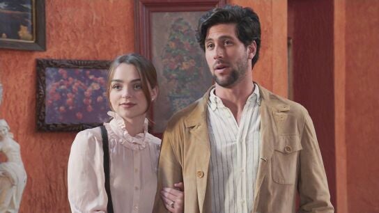 Mateo y Valeria regresan a la hacienda convertidos en marido y mujer