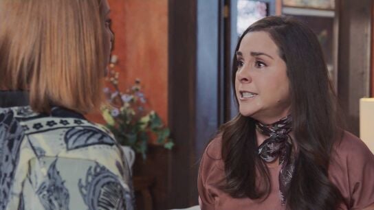 Cara a cara entre Daniela y Fedra