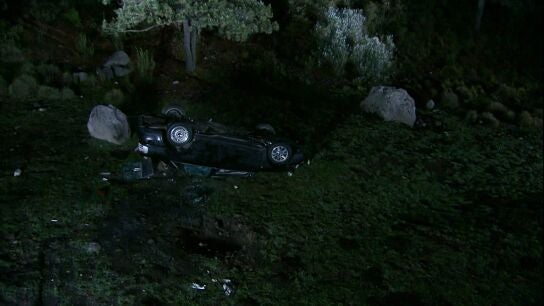 Plutarco sufre un aparatoso accidente de coche al huir de la policía