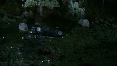 Plutarco sufre un aparatoso accidente de coche al huir de la policía Plutarco sufre un aparatoso accidente de coche al huir de la policía