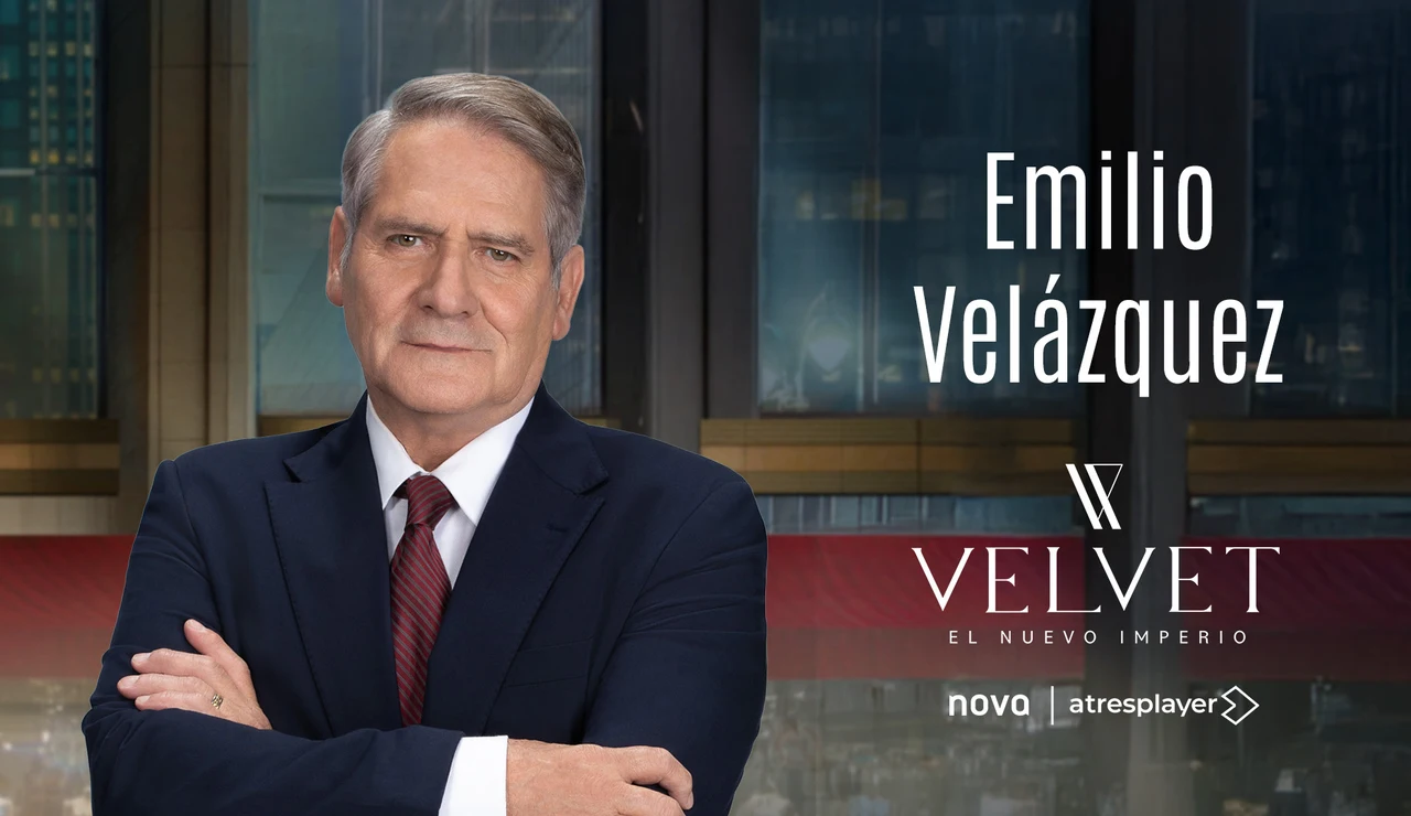 Velvet, el nuevo imperio - Emilio Velázquez es un hombre incansable, que está siempre para todos