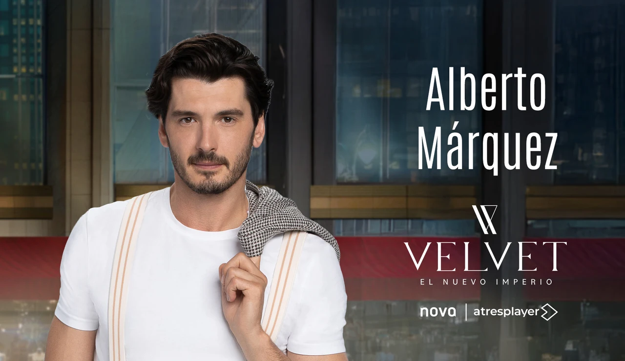 Velvet, el nuevo imperio - Alberto Márquez pertenece a la familia de la casa de modas en la que trabaja