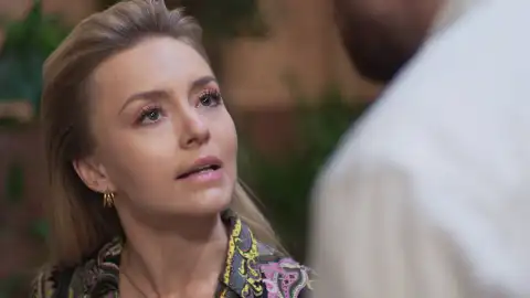 Leona le habla a David de sus planes con Gael Leona le habla a David de sus planes con Gael