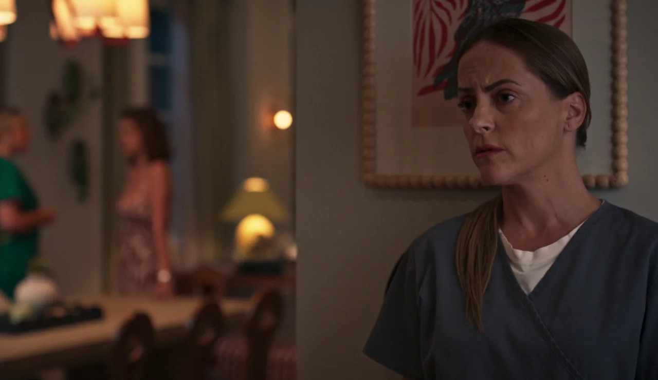 Tania le dice a Alberto que no se tome las pastillas que le da Cristina