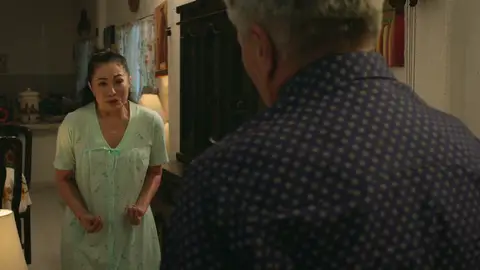 Carmen pide explicaciones a Delfino sobre su hijo Carmen pide explicaciones a Delfino sobre su hijo