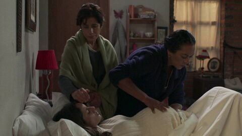 Elsa se pone de parto