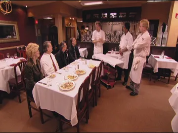 Gordon cambia platos del restaurante Gordon cambia platos del restaurante