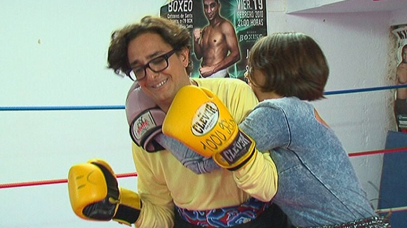 Josie se sube al ring