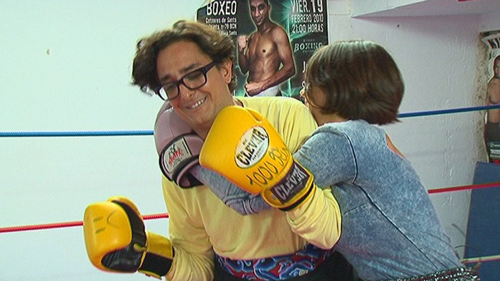 Josie se sube al ring