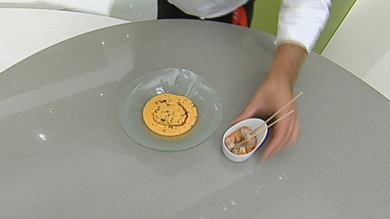 Gazpacho de melón con langostinos - Parte 3