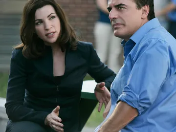 Alicia y Peter Florrick Alicia y Peter Florrick