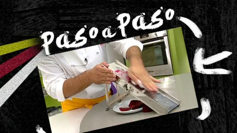Paso a paso: Rape asado con verduras fritas