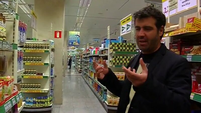 Bruno compra deliciosos ingredientes
