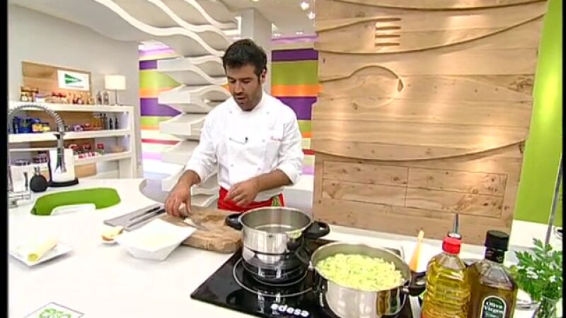 Caldo de alubias con churros de berza - Parte 2