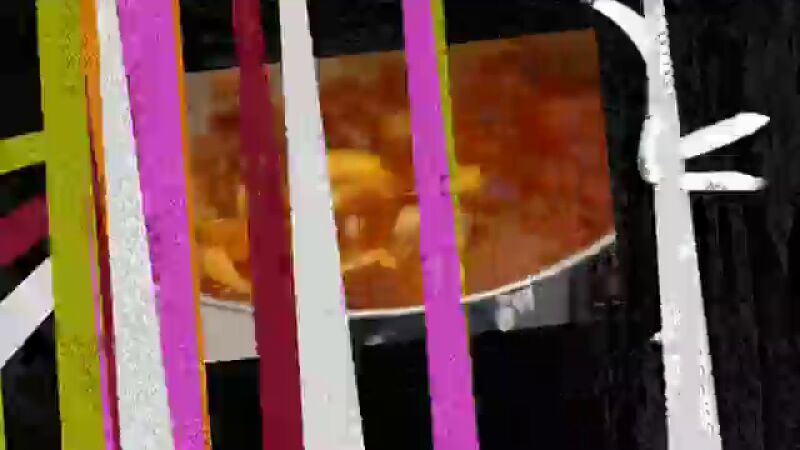 Delicias de calabacín en salsa vizcaína - Parte 2