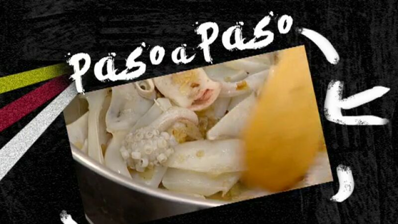 Paso a paso:Cremolatti de calamares 