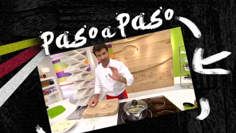 Paso a paso: Dorada a la sal con escabeche de garbanzos y coliflor