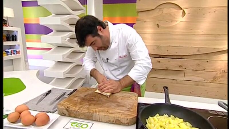 Tortilla pizza de otoño - Parte 2