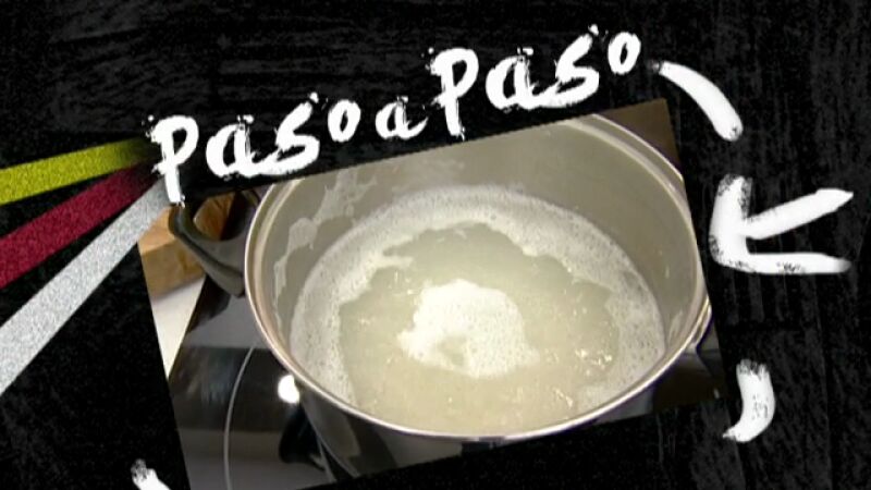 La receta de forma rápida y sencill