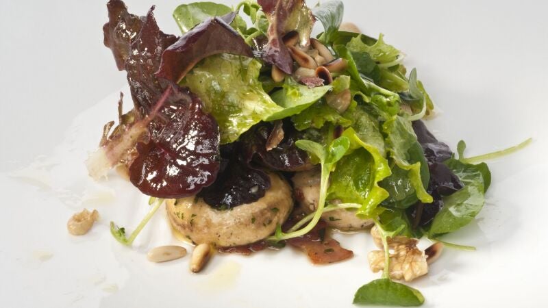 Y mañana...Ensalada de champiñones