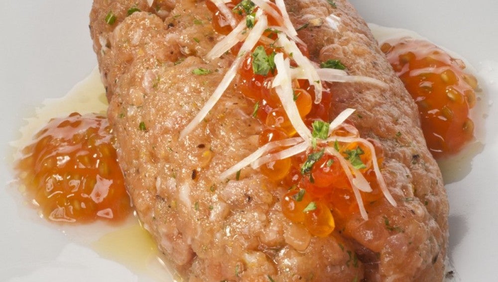 Kippe crudo de salmón
