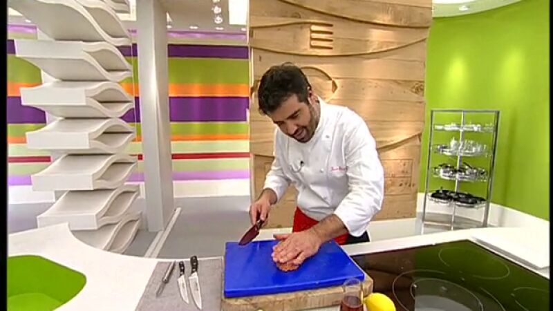 Kippe crudo de salmón: parte 3