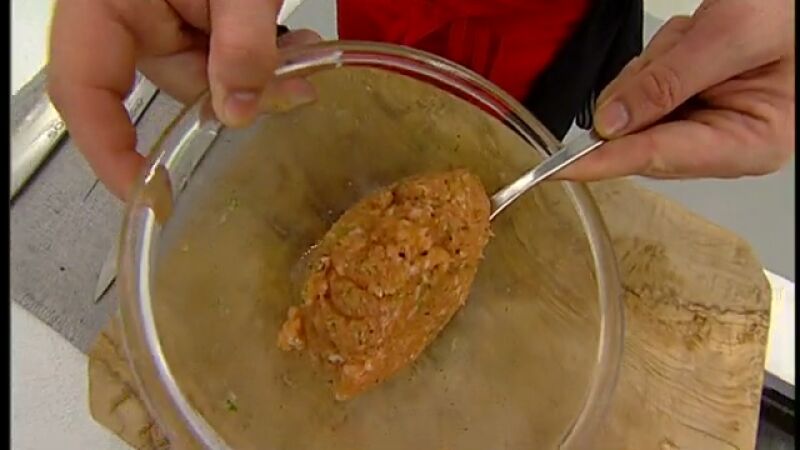 Kippe crudo de salmón: parte 2