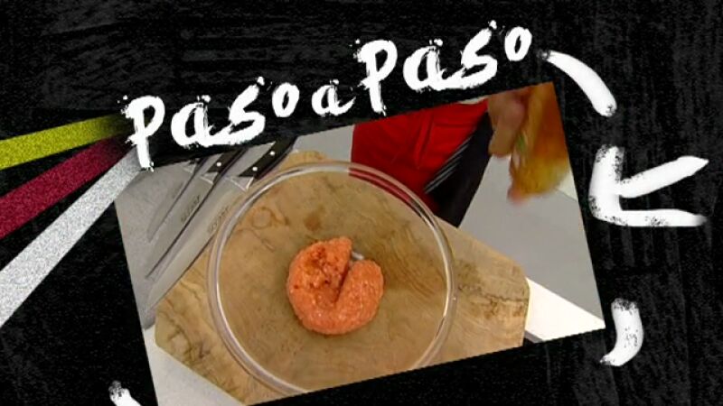 Paso a paso: kippe crudo de salmón