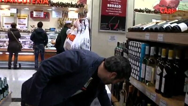 Bruno hace la compra