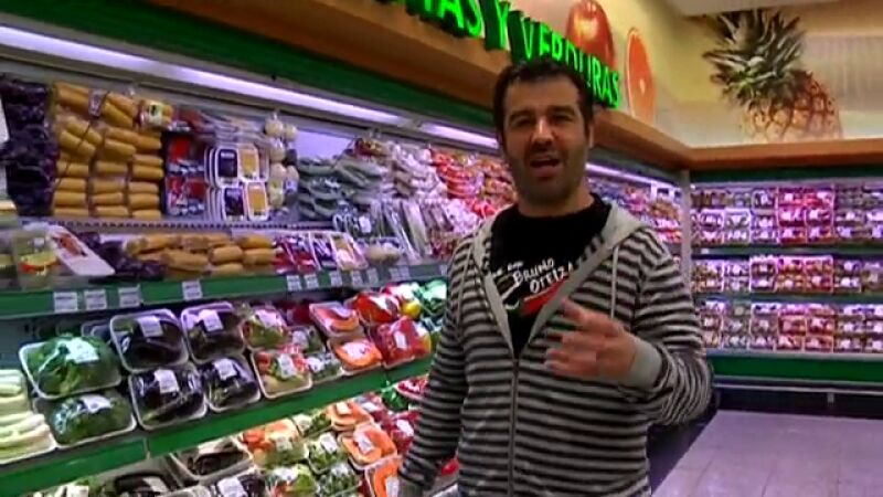 Redondo de ternera con champiñone, nos vamos de compras